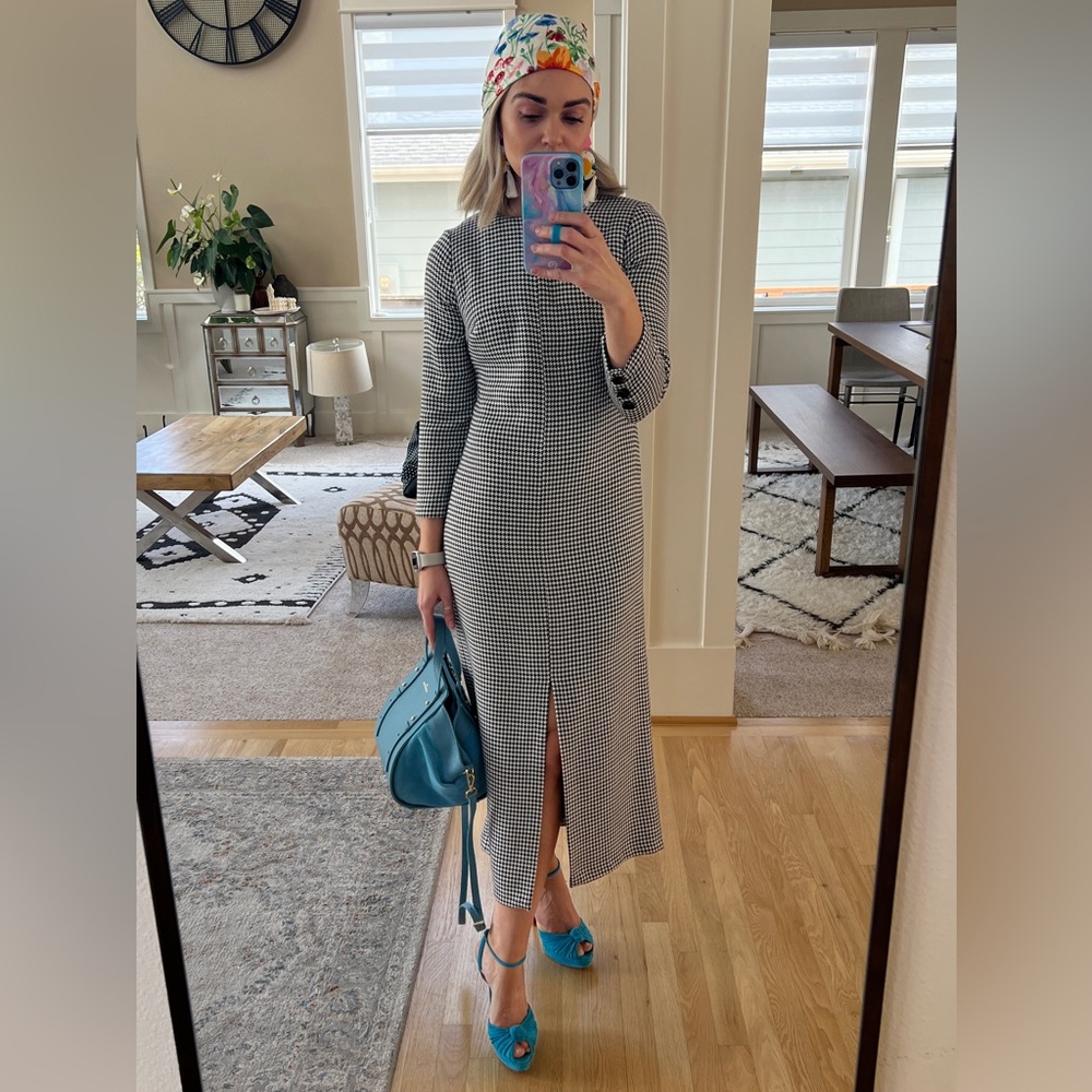 Houndstooth Zara Dress